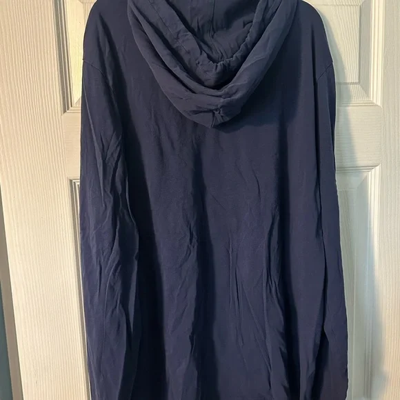 Polo by Ralph Lauren Men's Blue Hoodie Shirt - Picture 2 of 3
